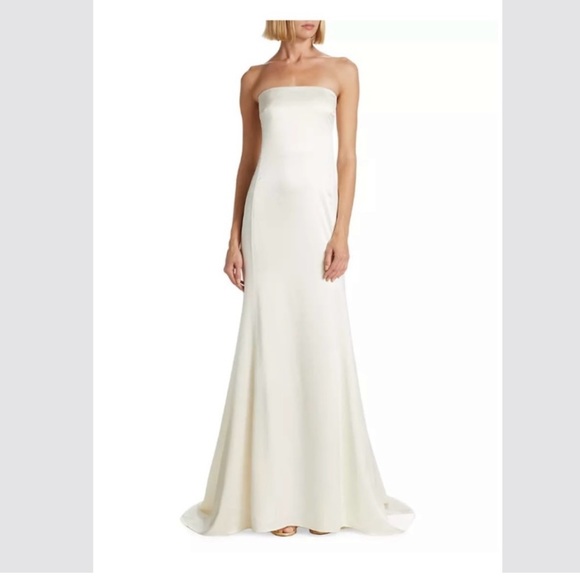 Nili Lotan Esmee strapless gown - Picture 1 of 16